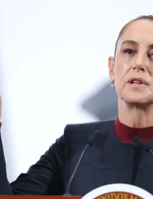 "Revelación explosiva: la jefa del gobierno federal desenmascara la trama de 'huachicol fiscal' que involucra a empresarios estadounidenses y sacude el sistema económico nacional"